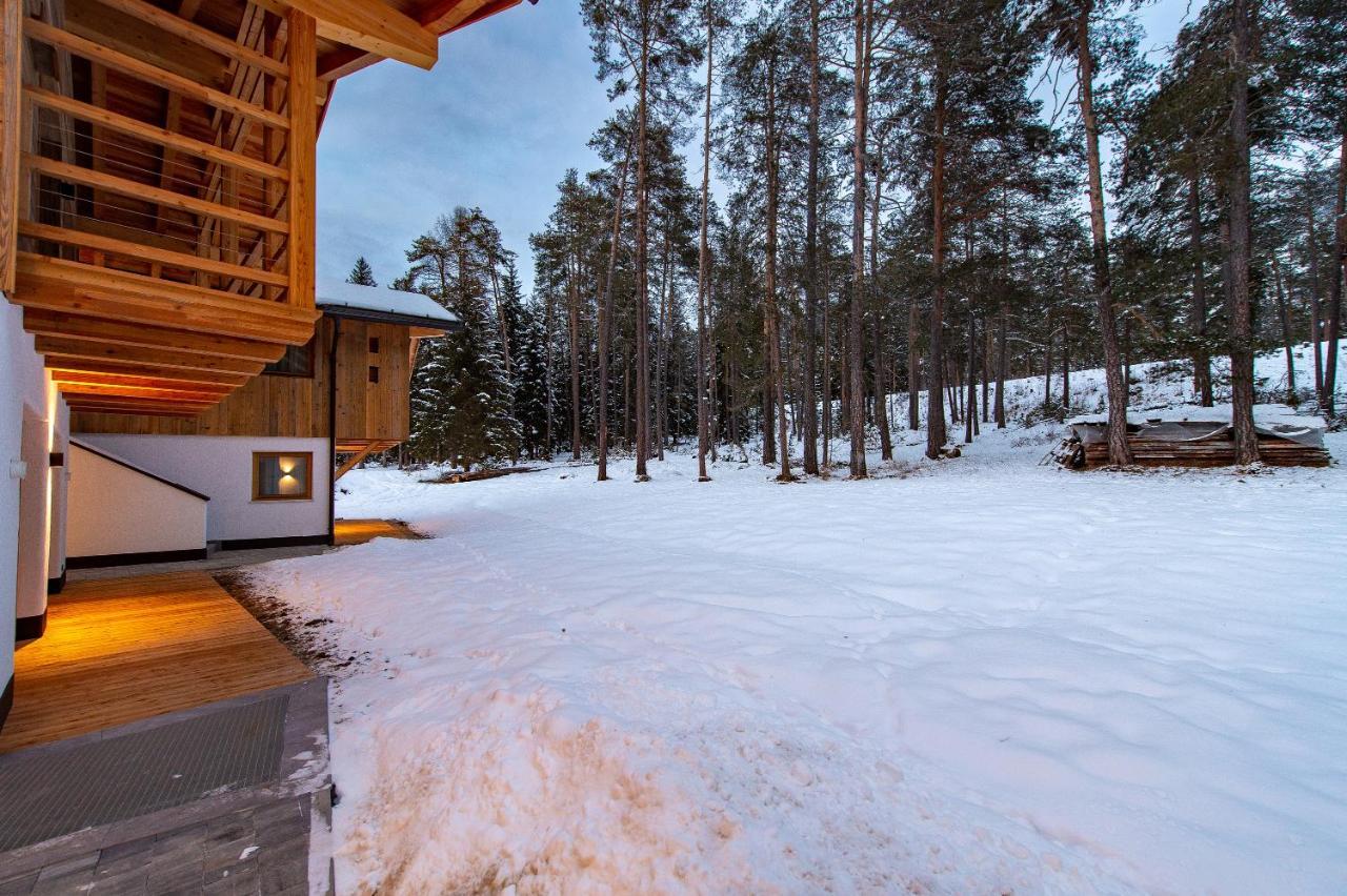Les Ciases Chalets Dolomites Apt 5 San Vigilio Di Marebbe Exterior foto