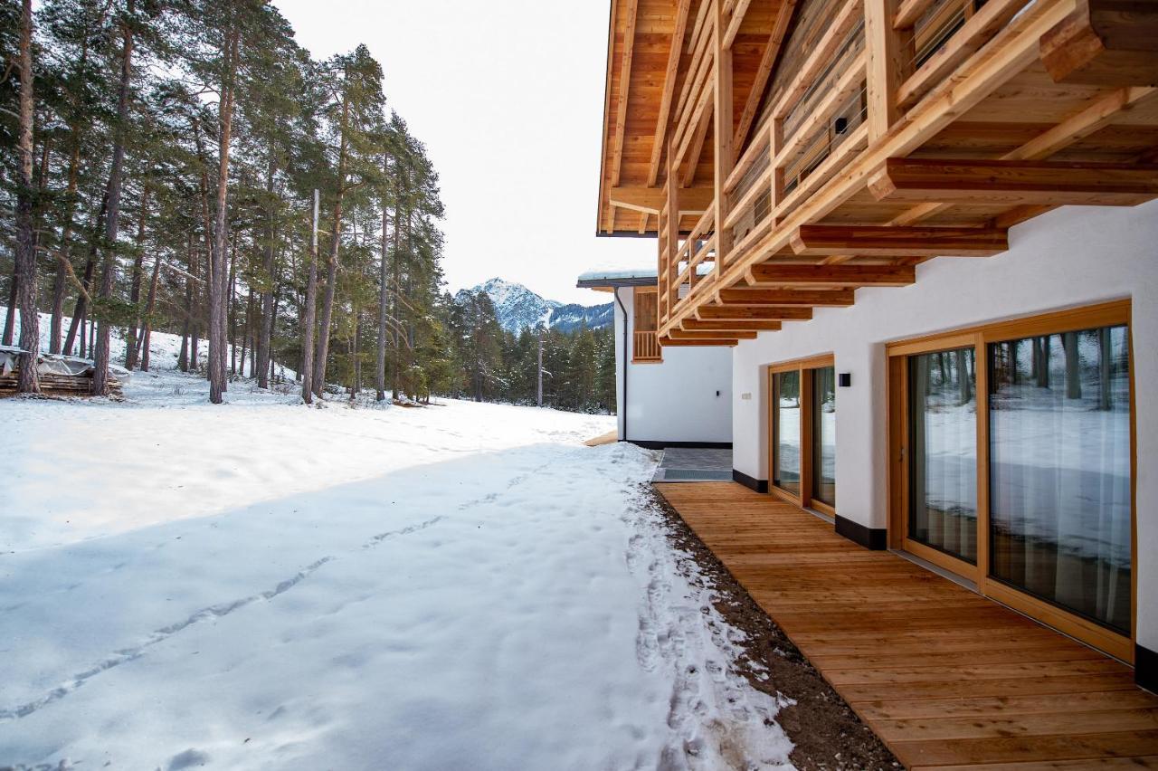 Les Ciases Chalets Dolomites Apt 5 San Vigilio Di Marebbe Exterior foto