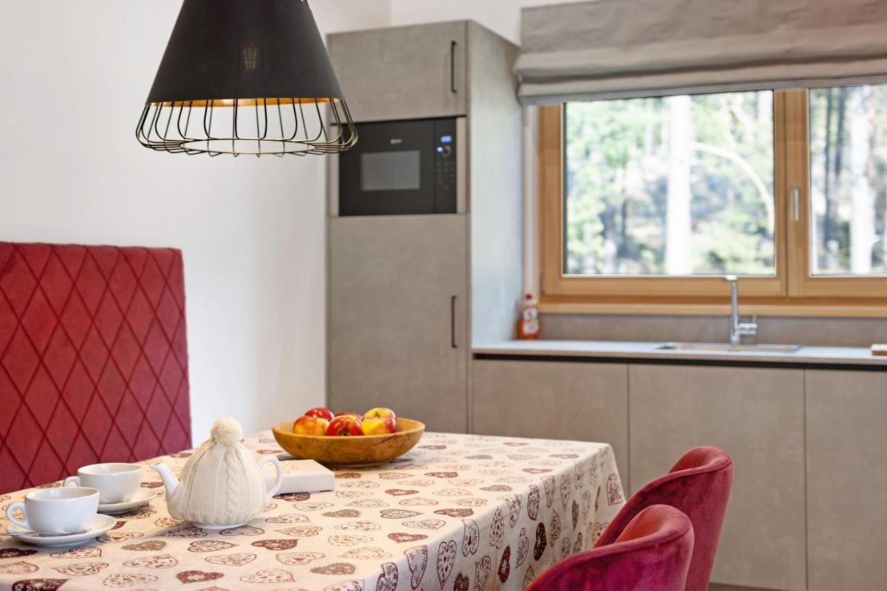 Les Ciases Chalets Dolomites Apt 5 San Vigilio Di Marebbe Exterior foto