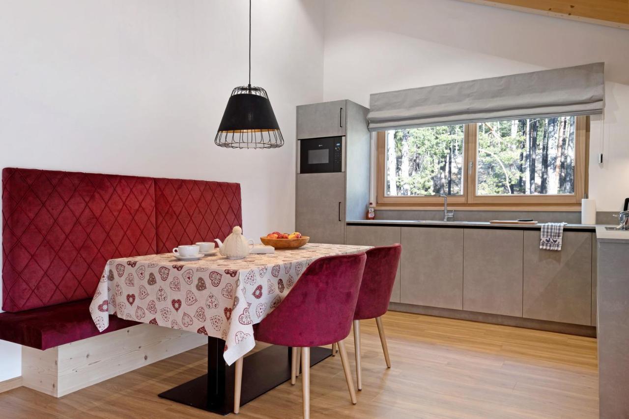 Les Ciases Chalets Dolomites Apt 5 San Vigilio Di Marebbe Exterior foto